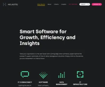 Helastel.net(Smart Software & Specialist IT Services) Screenshot