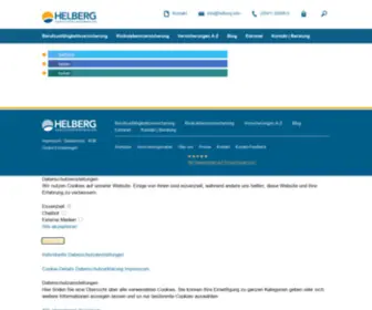 Helberg.info(Helberg Versicherungsmakler) Screenshot