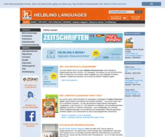 Helblinglanguages.at(Helbling Languages) Screenshot
