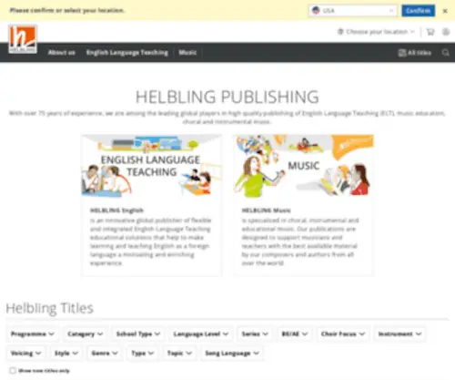 Helblinglanguages.com(HELBLING English) Screenshot