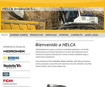 Helcaandalucia.com(Maquinaria) Screenshot