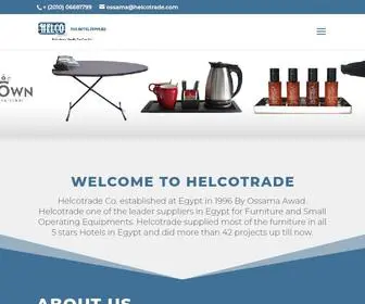 Helcotrade.com(For Hotel Supplies) Screenshot