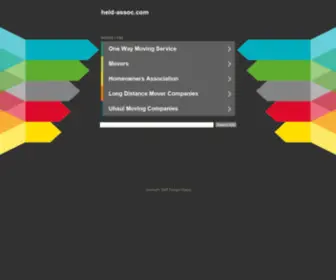 Held-Assoc.com(Held Assoc) Screenshot