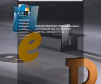 Held-Innenausbau.de(Schreinerei Held) Screenshot