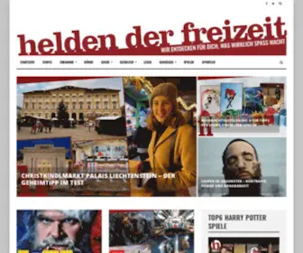 Heldenderfreizeit.com(Helden der freizeit) Screenshot