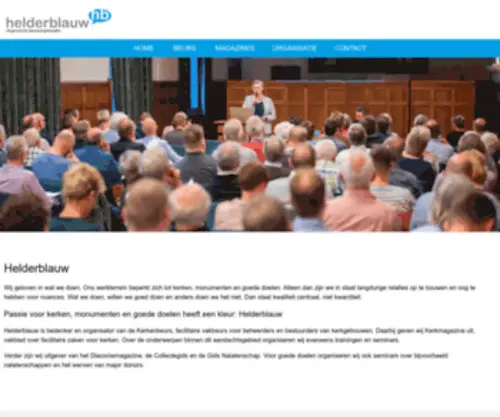 Helderblauw.nl(Home) Screenshot