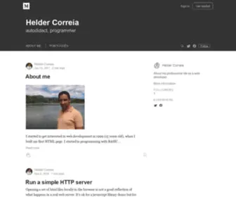 Heldercorreia.com(heldercorreia) Screenshot