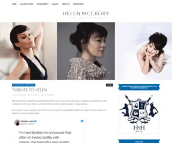 Helen-MCcrory.com(Helen McCrory) Screenshot