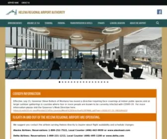 Helenaairport.com(Helena Regional Airport) Screenshot