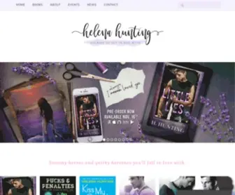 Helenahunting.com(Helena Hunting) Screenshot