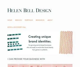 Helenbelldesign.com(Helen Bell Design) Screenshot