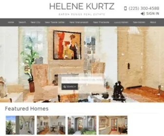 Helenekurtz.com(Baton Rouge Real Estate) Screenshot