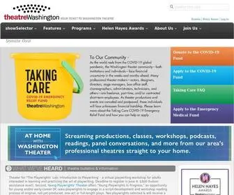 Helenhayes.org(Washington Theatre Guide) Screenshot