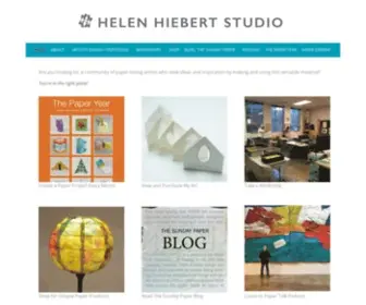 Helenhiebertstudio.com(Helen Hiebert Studio) Screenshot