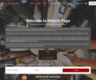 Helens-Page.com(A Happy Place for Liberty) Screenshot