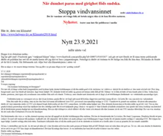 Helgaro-Liv.se(Vindkraftverk i Sverige till ingen nytta) Screenshot