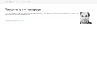 Helge.net(Home of Helge) Screenshot