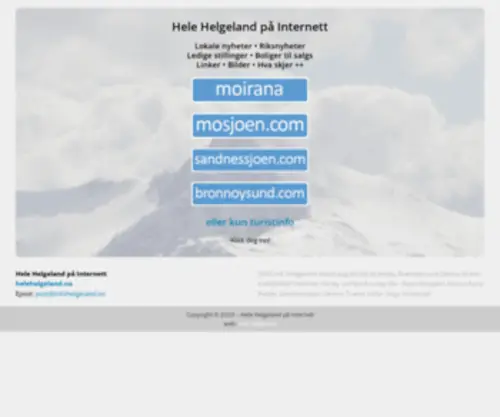 Helgeland.net(Hele Helgeland) Screenshot