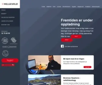 Helgevold.com(Helgevold Gruppen) Screenshot