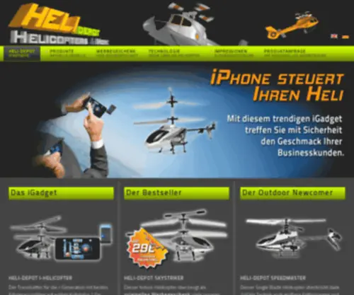 Heli-Depot.de(Originelle Werbegeschenke) Screenshot