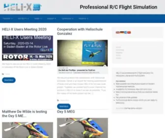 Heli-X.net(Professional R/C Flight Simulation) Screenshot