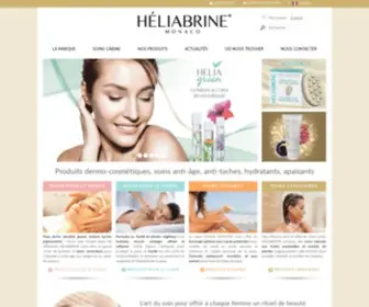 Heliabrine.com(Produit cosmétique et beauté) Screenshot