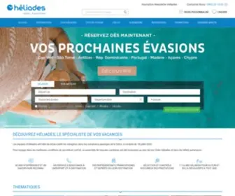 Heliades.fr(Héliades) Screenshot