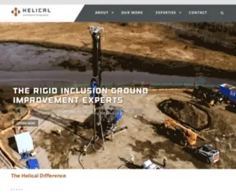 Helicaldrilling.com(Geopier®) Screenshot