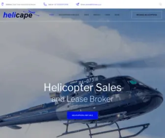 Helicape.co.za(Helicape) Screenshot