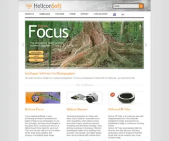 Heliconsoft.com(Using rails for macro shots) Screenshot