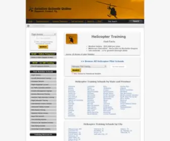 Helicopter-Training.net(Global helicopter training directory) Screenshot