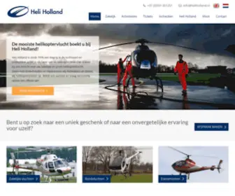 Heliholland.nl(Heli Holland) Screenshot