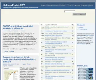 Helikonportal.net(Keszthely) Screenshot