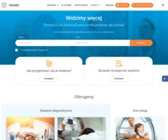 Helimed.pl(HELIMED Centrum Diagnostyki Obrazowej) Screenshot