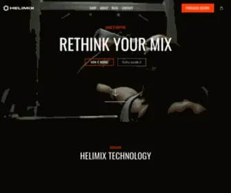 Helimix.com(The World's Most Innovative Protein Shaker Bottle) Screenshot