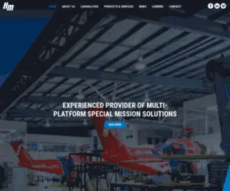 Helimods.com(Helicopter Modification Specialists) Screenshot