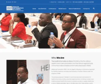 Helina.africa(Health Informatics in Africa) Screenshot