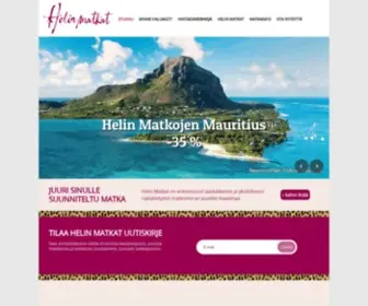 Helinmatkat.fi(Helin Matkat) Screenshot