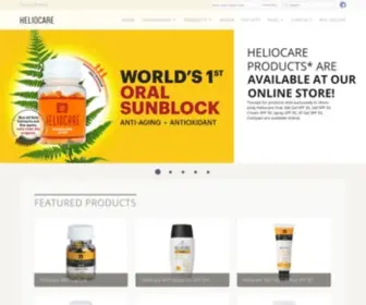 Heliocare.com.sg(Get maximum sun protection with the Fernblock®) Screenshot
