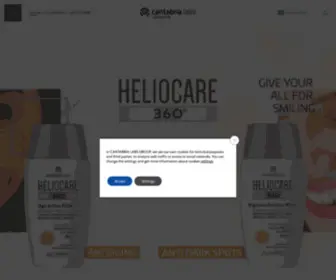 Heliocare.net(Cantabria Labs) Screenshot