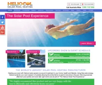 Heliocol.com.au(Solar Pool Heating) Screenshot