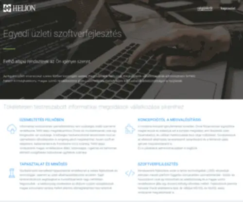 Helion.hu(Szoftverfejlesztés) Screenshot