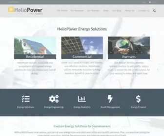 Heliopower.com(Cut Energy Costs With HelioPower Solar and Renewable Energy Solutions) Screenshot