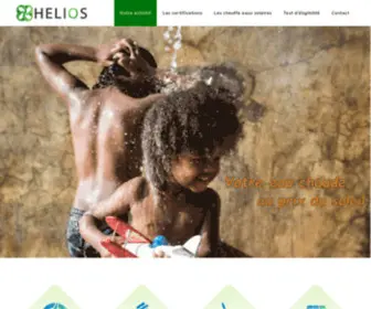 Helios-ENR.com(Chauffe-eau solaire en Martinique) Screenshot