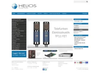 Helios-Online.nl(Professionele Audio & Studio Apparatuur) Screenshot