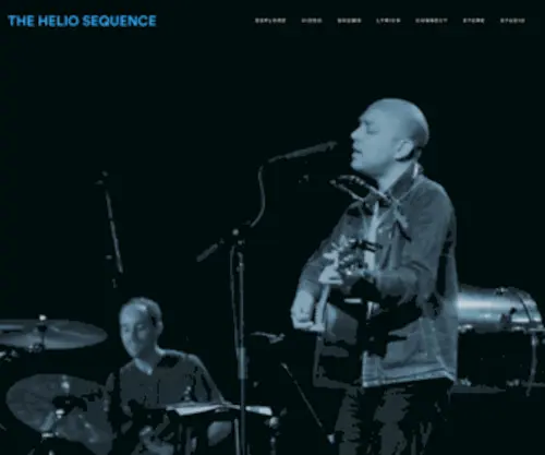 Heliosequence.com(The Helio Sequence) Screenshot