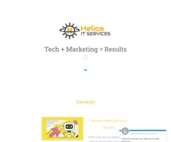 Heliositservices.com(Helios IT Services) Screenshot