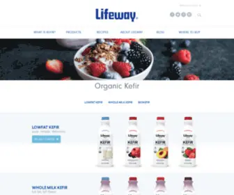 Heliosnutrition.com(Organic Kefir) Screenshot