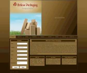 Heliospackaging.co.in(Helios Packaging) Screenshot