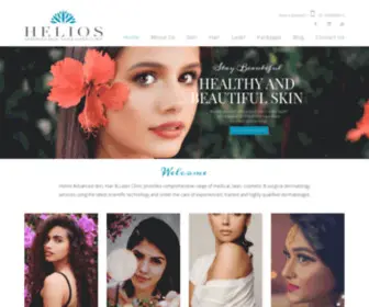 Heliosskinclinic.com(Dermatologist in Chennai) Screenshot